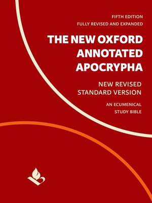 cover image of The New Oxford Annotated Apocrypha